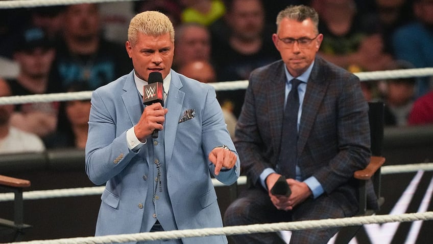 Cody Rhodes talks to Michael Cole