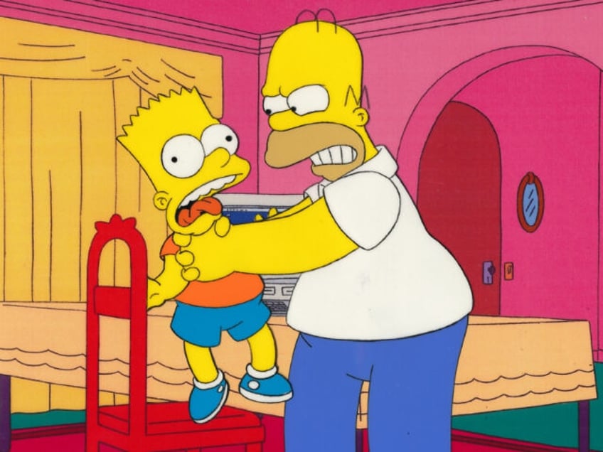 the simpsons retire homer strangling bart scene times have changed