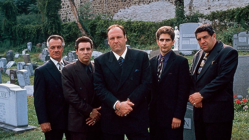 Tony Sirico, Steven Van Zandt, James Gandolfini, Michael Imperioli and Vincent Pastore