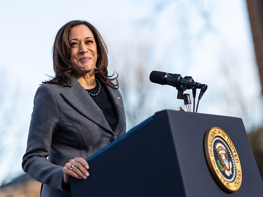 Vice President Kamala Harris delivers remarks on voting rights, Tuesday, January 11, 2022,