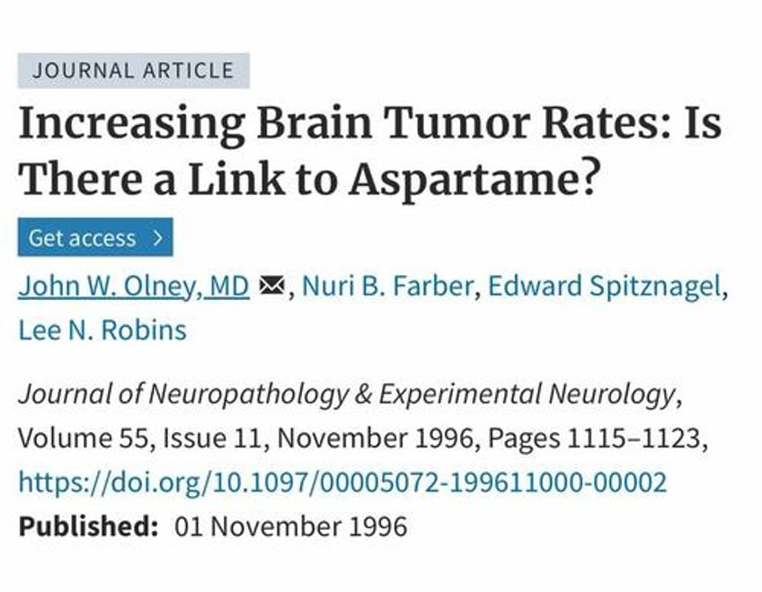 the story of aspartame