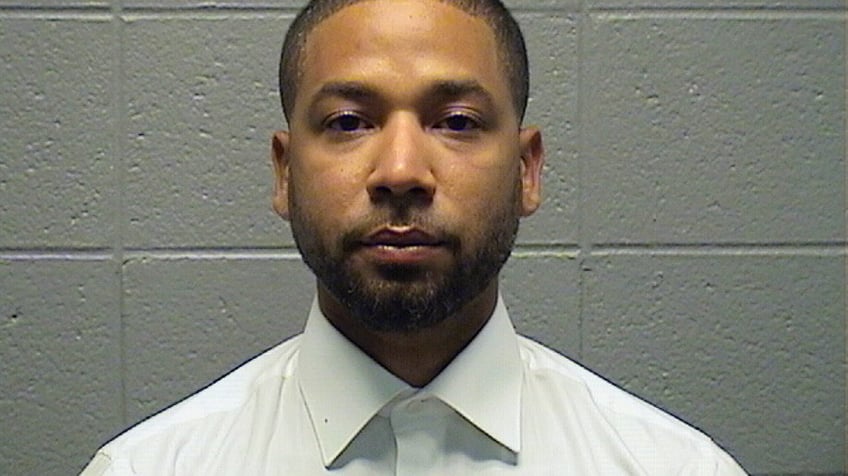 Jussie Smollett's mugshot