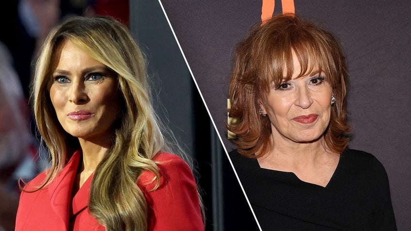 Melania Trump and Joy Behar