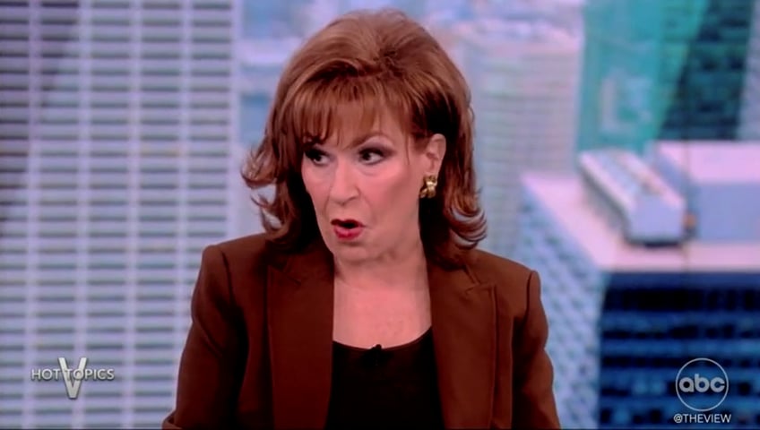 the view co hosts compare trump to mussolini noting he was executed they hung him upside down in a square