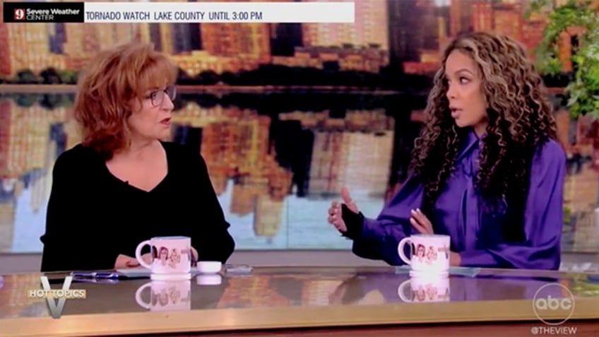 Joy Behar and Sunny Hostin