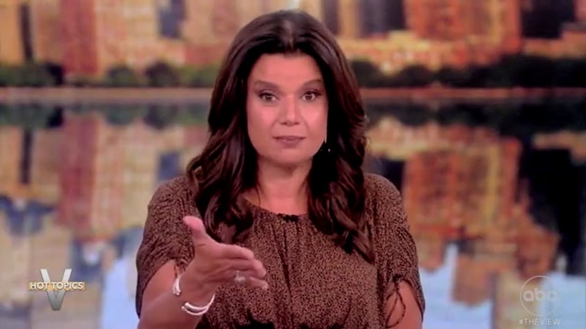 the view hosts shredded after saying migrants flooding new york city must be resettled elsewhere