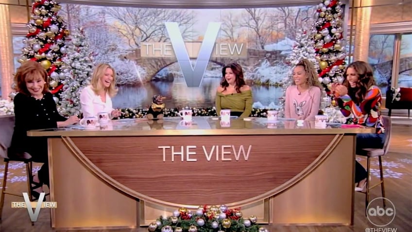 the view roasted by triumph the insult comic dog as hostile to other women conservatives