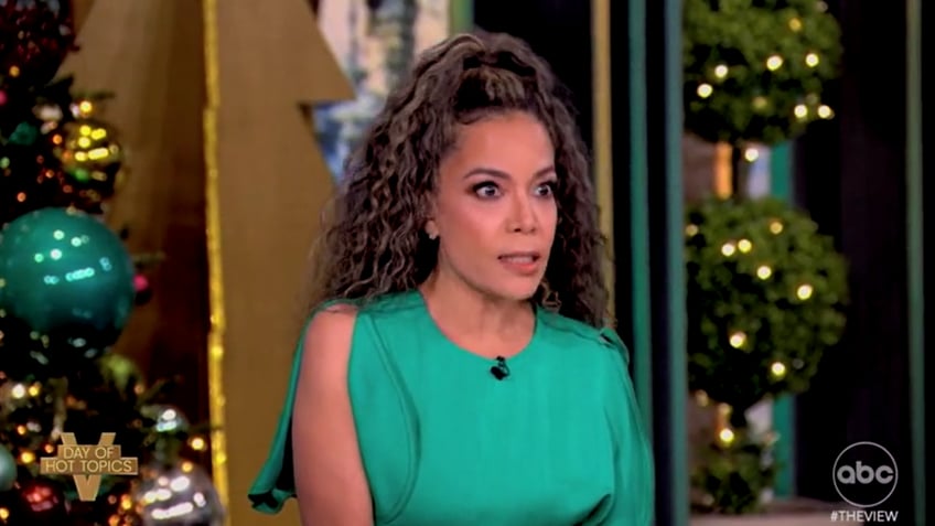 Sunny Hostin speaks on The View