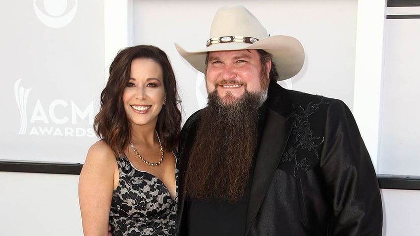 Sundance Head with his wife, Misty.