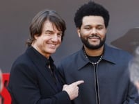 The Weeknd supports Tom Cruise at ‘Mission: Impossible – The Final Reckoning’ premiere