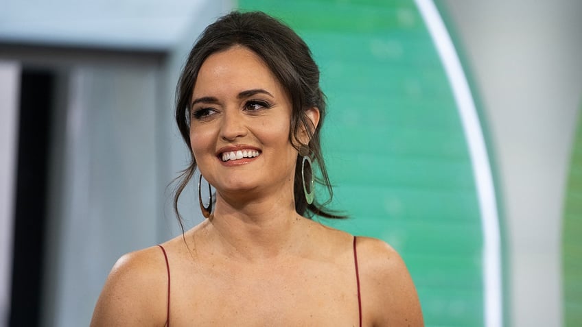 Close up of Danica McKellar smiling