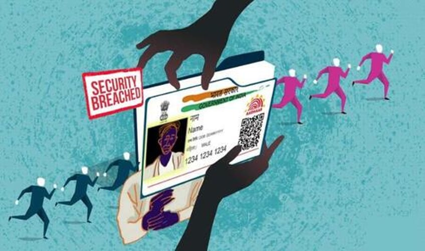 the worlds largest biometric digital id system indias aadhaar just suffered its biggest ever data breach