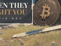 'Then They Fight You...' - Bitcoin & The US' Fiscal Crossroads