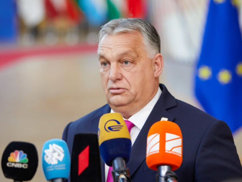 Viktor Orban, Hungary's prime minister, arrives for a summit of European Union leaders in Brussels, Belgium, on Thursday, Dec. 14, 2023. Hungarian Prime Minister Viktor Orban's push to block funding for Ukraine and obstruct the start of talks for the country to join the EU has frustrated partners in the bloc …