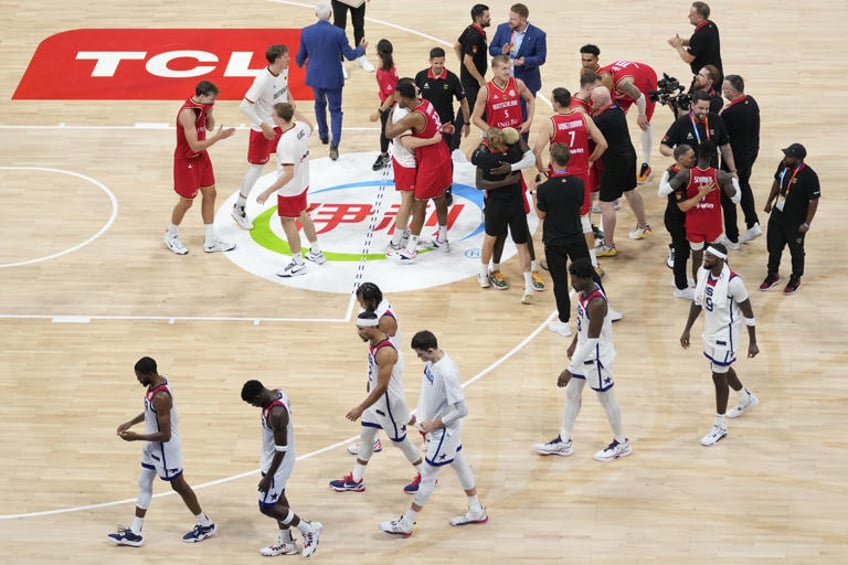 there will be no gold for the usa at the basketball world cup after 113 111 loss to germany