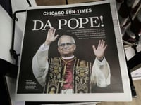 There’s an American pope, and he’s just like us. At least, we really, really want him to be