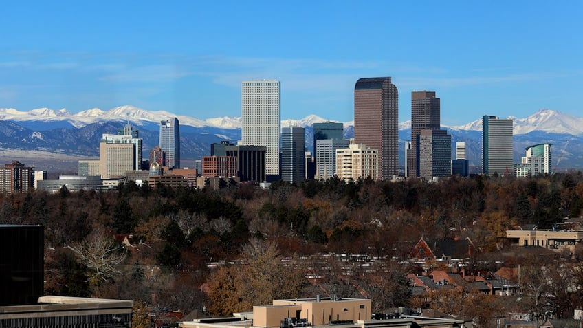 Skyline of downtown Denver