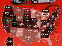 These Are The US States That Suffer The Most Car Crashes