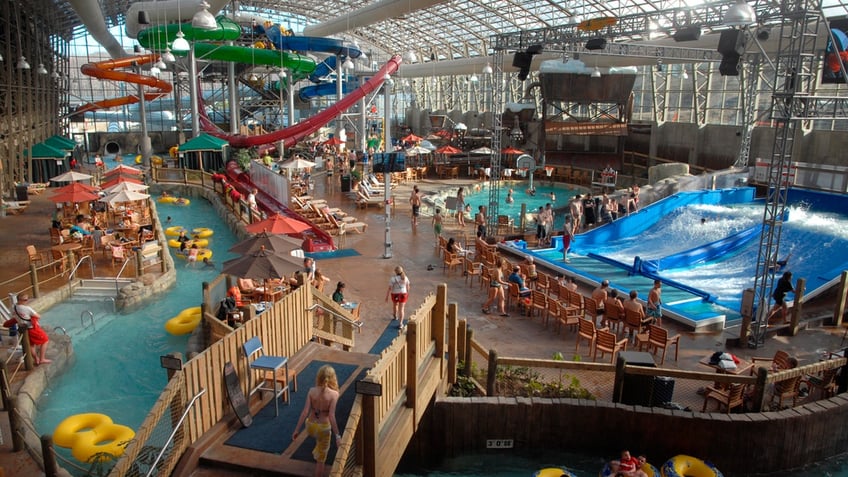 Indoor water park at Jay Peak Resort