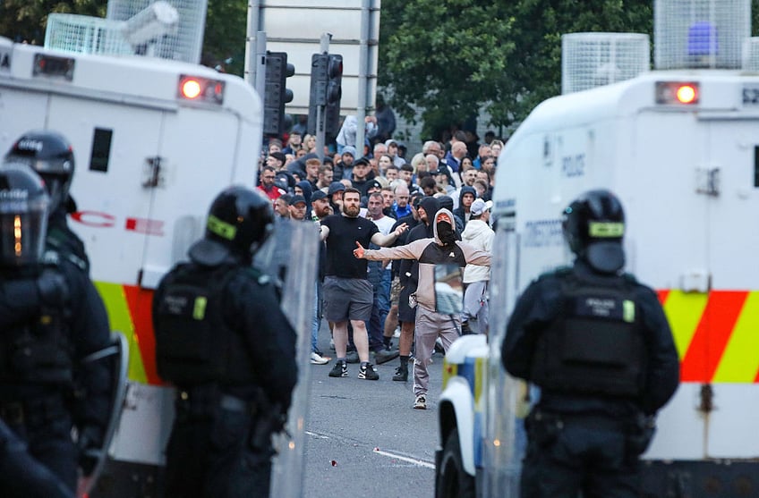 third day of uk anti migrant rape riots sees migrant relocation shelter burnt