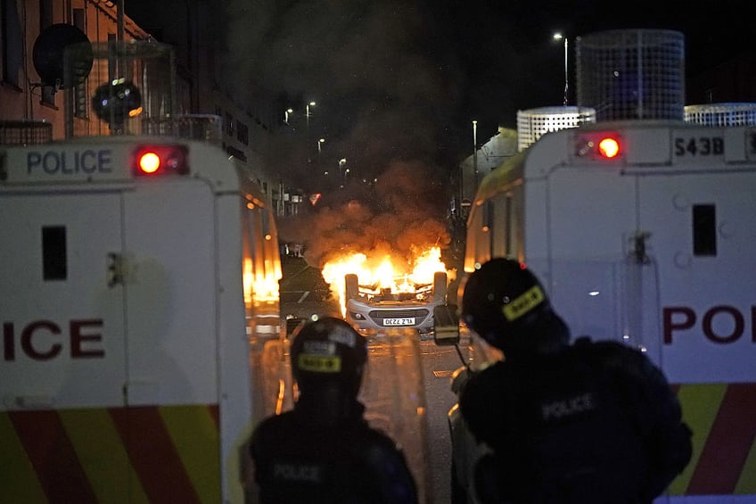 third day of uk anti migrant rape riots sees migrant relocation shelter burnt