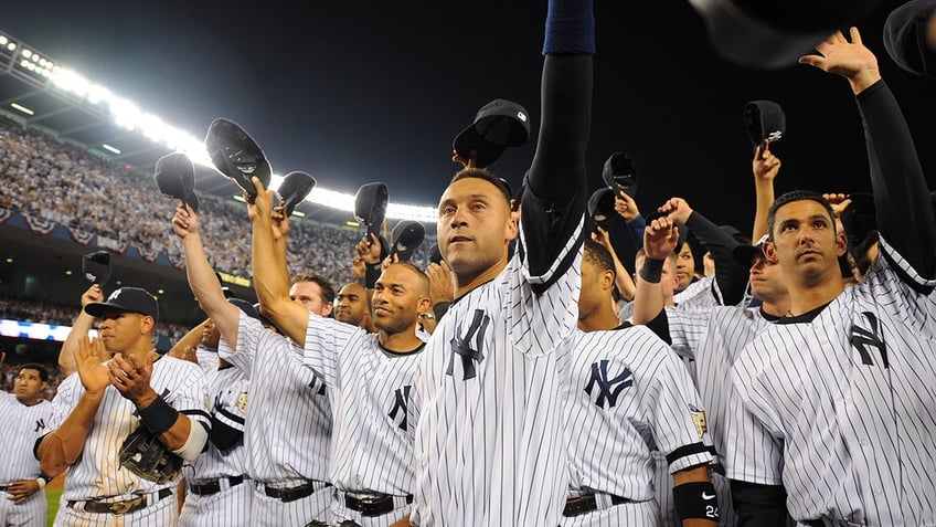 this day in sports history yankees say farewell the dream team goes for gold