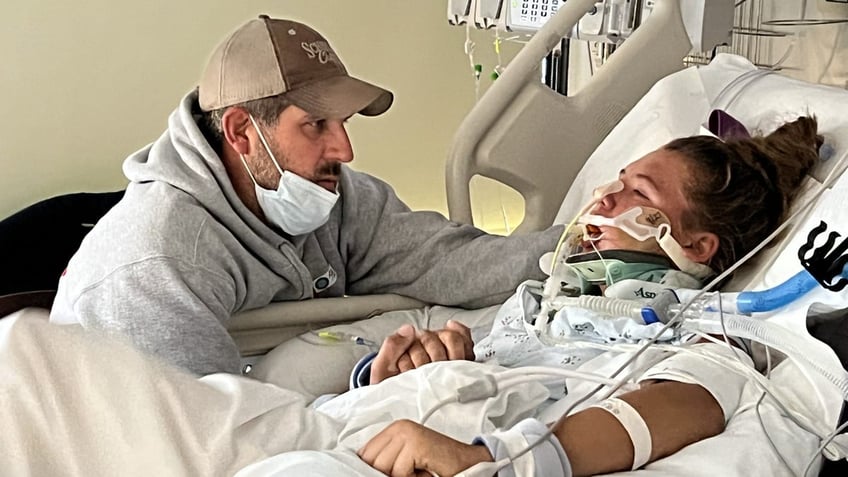 Saige Scheele and her father Jay