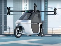 This flying motorcycle can take you from traffic to sky in minutes