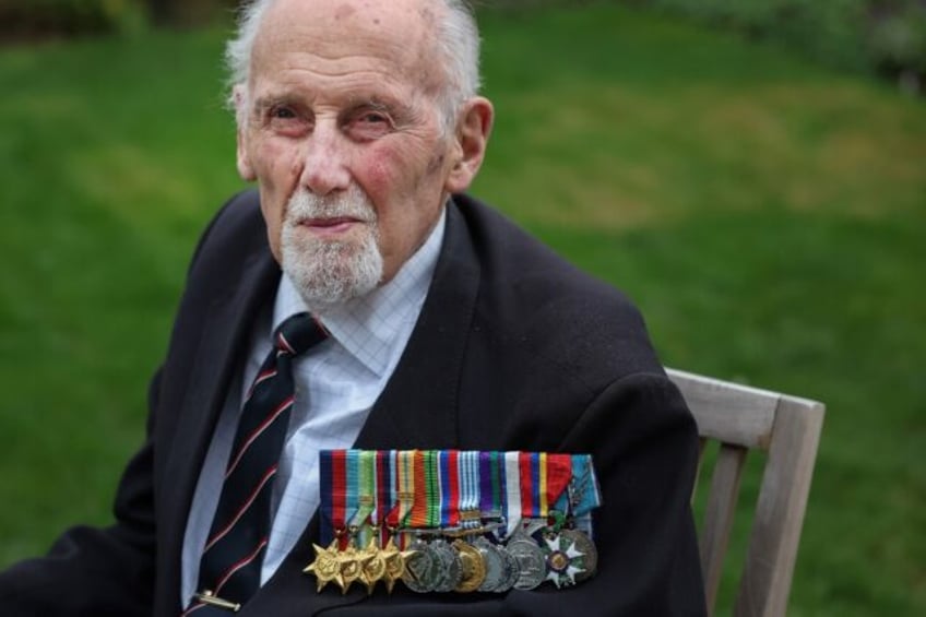 Former Royal Navy officer John Roberts is one of Britain's last-remaining D-Day veterans