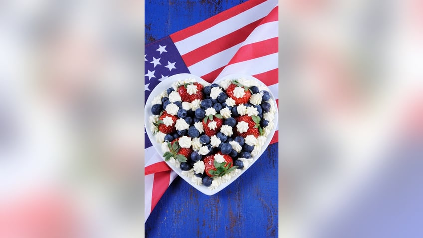 Red, White and Blue Salad