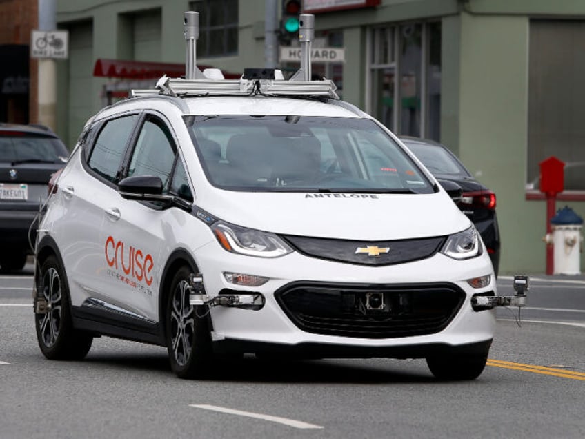 this technology is not yet ready san francisco robotaxi drives get stuck in wet concrete