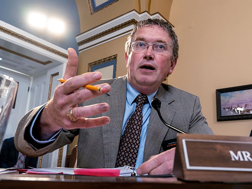 thomas massie implies presidential aspirations fuel mike johnsons power grab