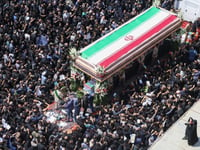 Thousands bid farewell to Iran’s Raisi ahead of burial