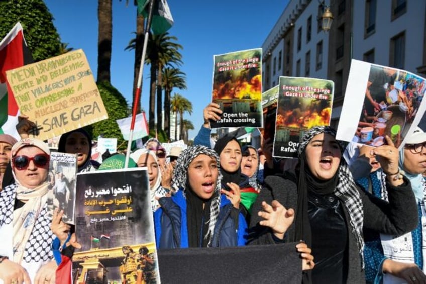 Protests against Israel have become a regular occurence since October 7