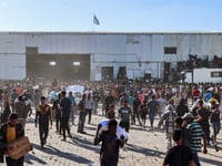 Thousands of Palestinians loot UN warehouse in central Gaza: AFP journalist