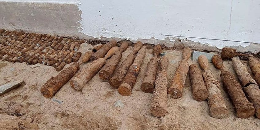 thousands of unexploded ordnance pieces found beneath cambodian school grounds