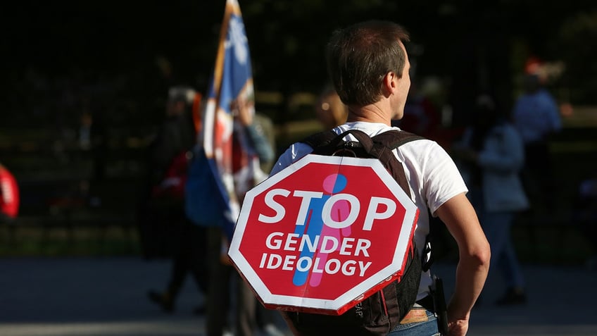 thousands protest gender ideology in canada trudeau condemns transphobia homophobia and biphobia