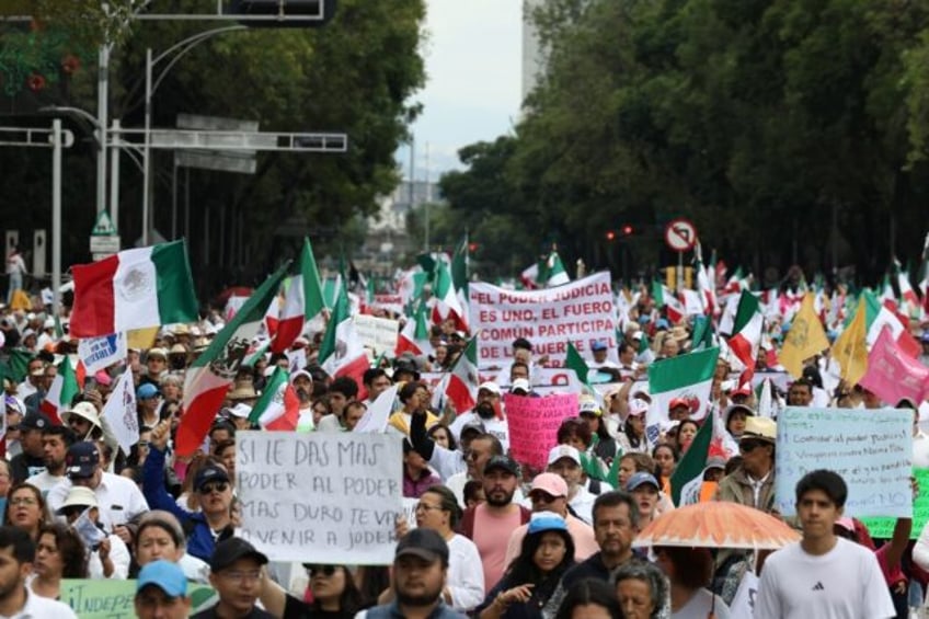 Mexican President Andres Manuel Lopez Obrador's plans for judicial reform have angered man