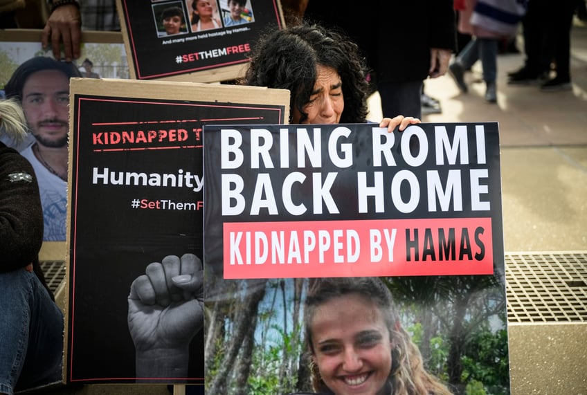 thousands rally across europe to support israel and demand hamas release hostages
