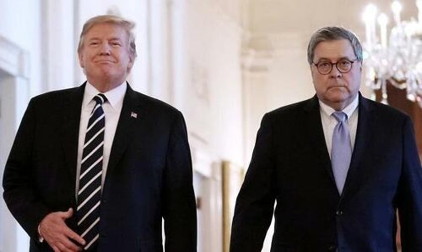 threat facing our country is from the far left and socialistic thugs not trump bill barr