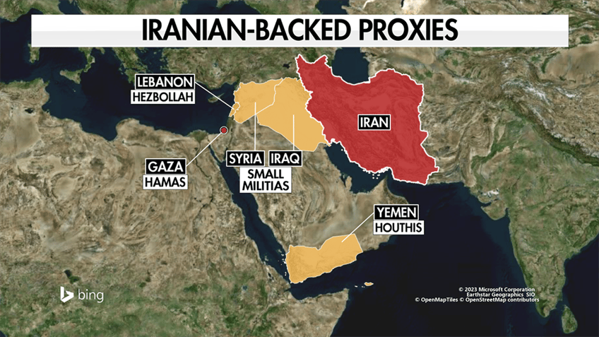 Map of the Middle East