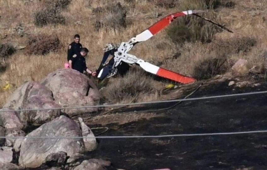 three dead as firefighting helicopters collide in california