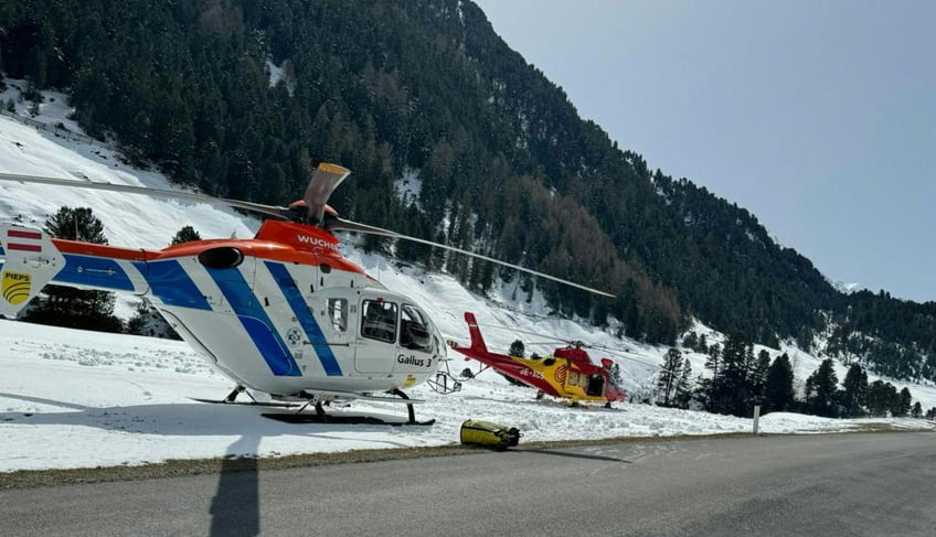 three killed one rescued rescued from austria alps avalanche