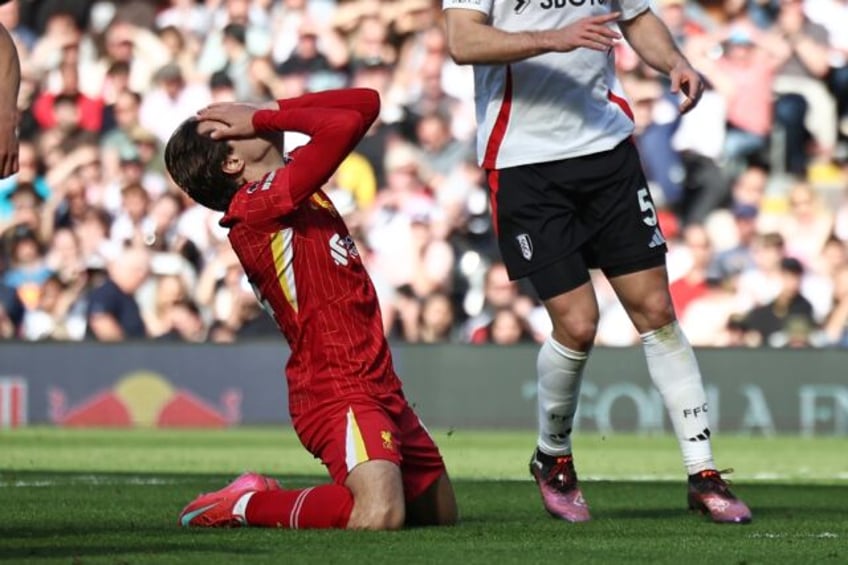Liverpool suffered just their second Premier League defeat of the season at Fulham
