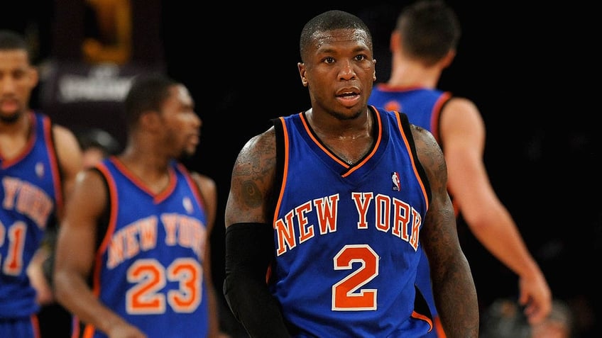 Nate Robinson on the basketball court