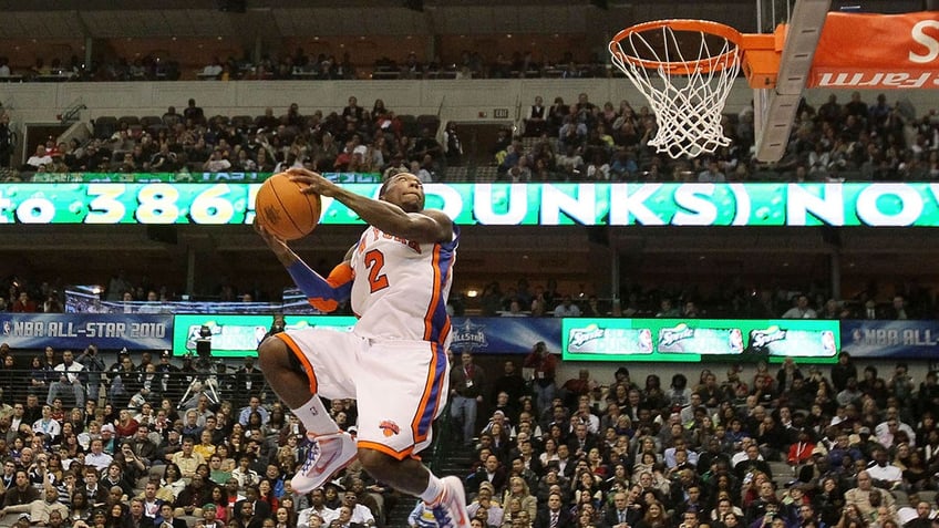 Nate Robinson dunk contest