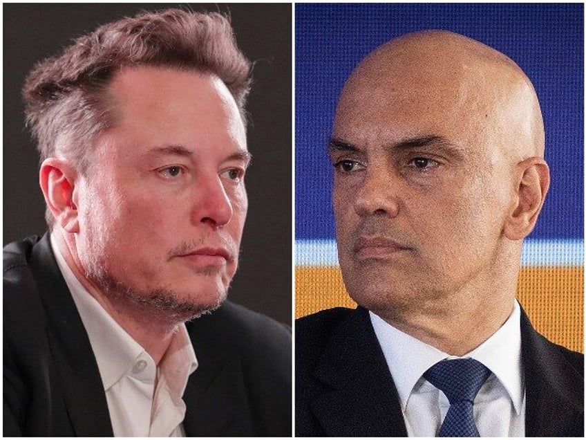 Elon Musk and Alexandre de Moraes