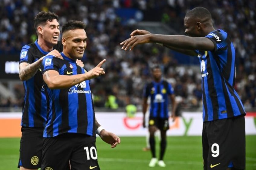 thuram stars as inter join rivals milan at serie a summit