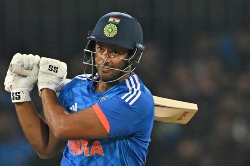 Shivam Dube on his way to 63 as India beat Afghanistan in Indore