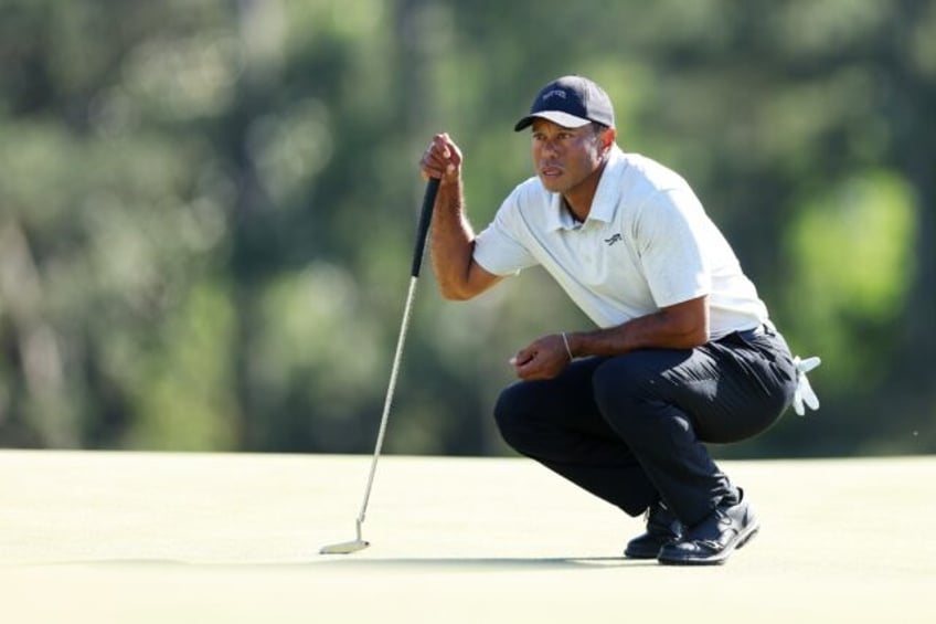 Tiger Woods, a 15-time major winner, was listed among 156 starters for next week's 106th P